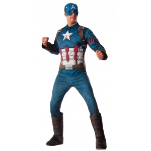 Captain America Costume - Adult Mens Superhero Costumes